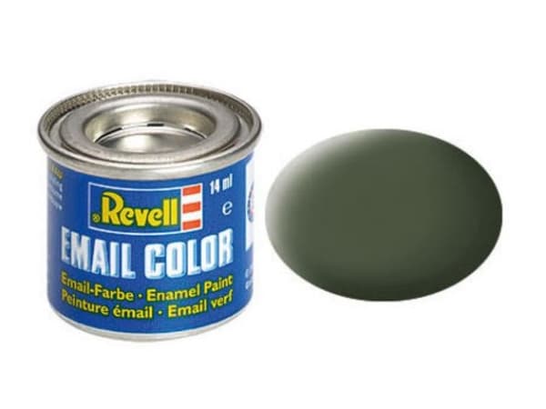 Revell Bronze green, mat RAL 6031 14 ml-tin, Grön, 1 styck