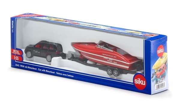 Siku 2543, Maastoajoneuvon pienoismalli, 3 vuosi/vuosia, Metalli, Muovi, Musta, Punainen