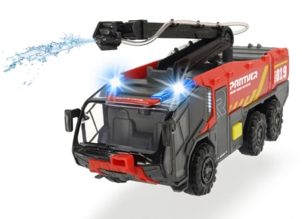Dickie Toys 203714012, Brannbil, 3 år, Sort, Rød
