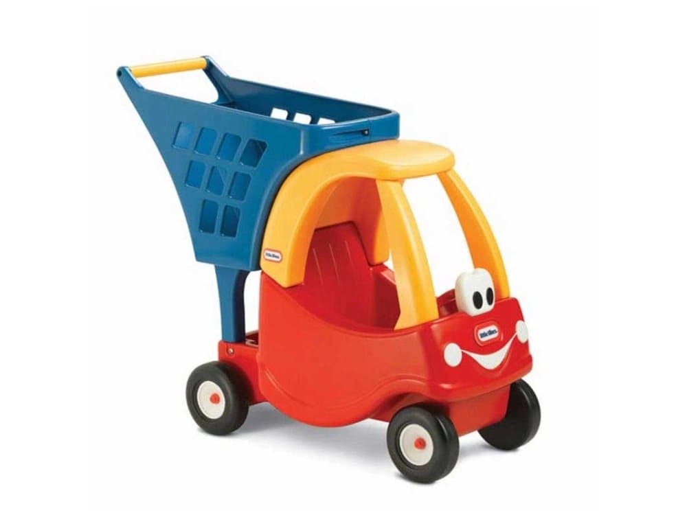 Little Tikes Shopping Trolley with Basket - Red