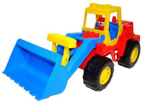 Polesie WADER 36988 Traktor med laster i nett
