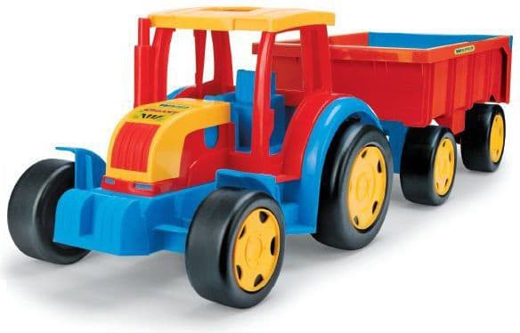 Wader Gigant traktor och släpvagn 102 cm i b (66100)