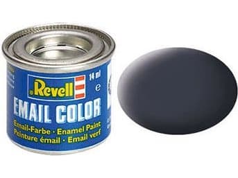 Revell Tank grey, mat RAL 7024 14 ml-tin, Harmaa, 1 kpl