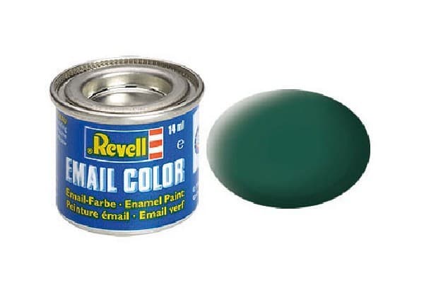 Revell Dea green, mat RAL 6028 14 ml-tin, Vihreä, 1 kpl