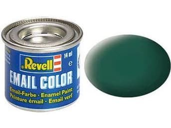 Revell Dea green, mat RAL 6028 14 ml-tin, Vihreä, 1 kpl