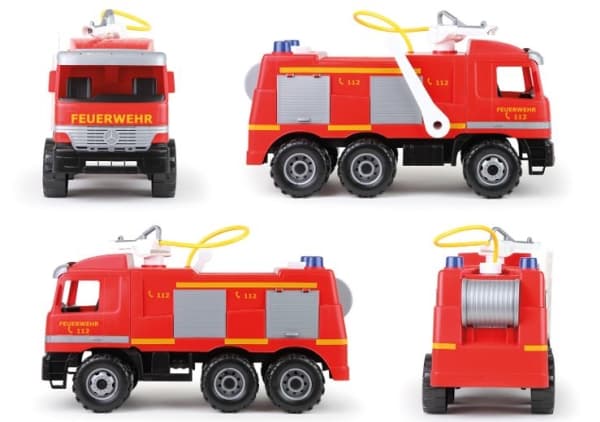 Lena GIGA TRUCKS, Brandbil, Inomhus / utomhus, 3 År, Röd