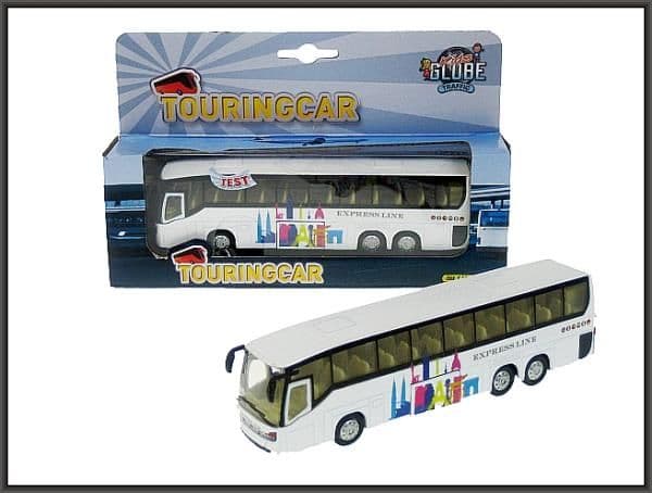 Hipo Buss 19cm metall med lys og lyddrev 510761