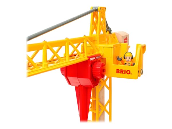 BRIO 33835 Den lysende anleggskranen