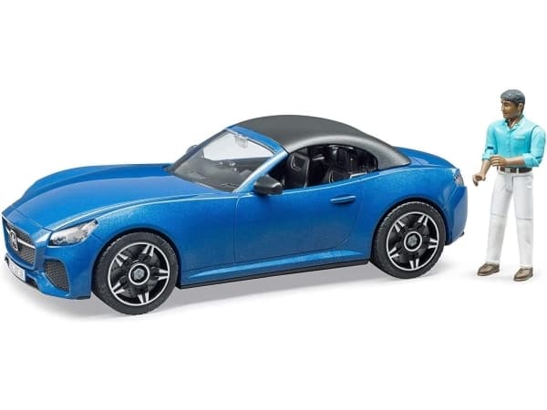 BRUDER Roadster, Fordon, 3 år, Akrylnitrilbutadienstyren, Svart, Blå