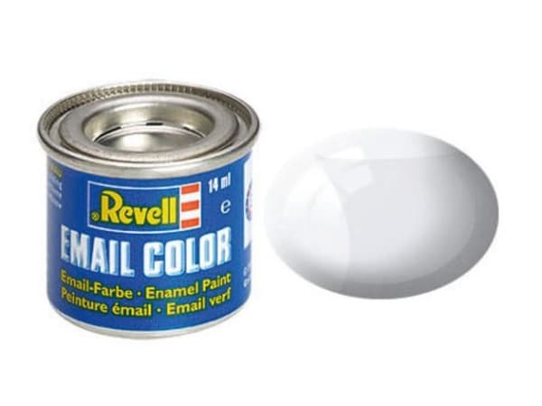Revell Clear gloss 14-ml-tin, Transparent, 1 styck