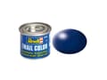 Miniatyrbild 4 av 5: Revell Lufthansa-blue, silk RAL 5013 14 ml-tin, Blå, 1 styck