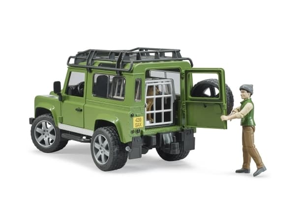 BRUDER 02587, Jeep, Forest ranger, 4 år, ABS syntetisk, Grønn