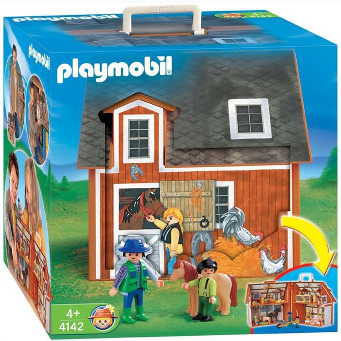 PLAYMOBIL 4142 Siirrettävä maatila