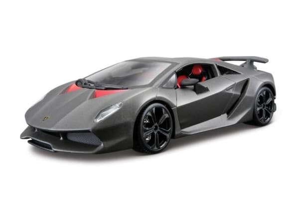 BBURAGO Lamborghini Sesto Elemento (RC), Montert på forhånd, Superbil, 1:24, Lamborghini Sesto Elemento, Grå