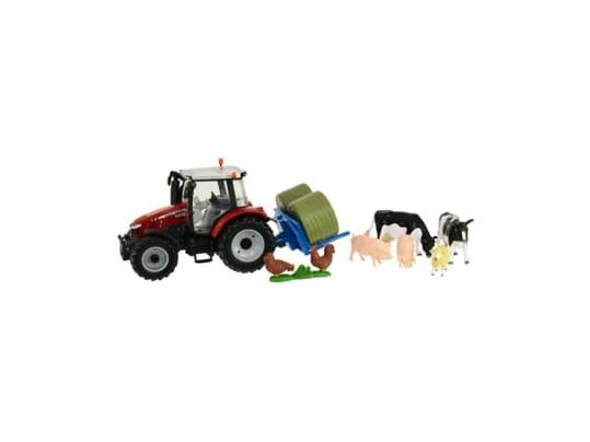 Tomy 43205, Traktor, 3 år, Metall, Plast, Sort, Rød