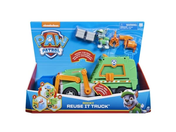 Paw Patrol Rocky Re Käytä sitä kuorma-auto