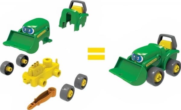 Tomy John Deere Build-A-Buddy, traktori, 3 vuosi/vuosia, Muovi, Vihreä, Keltainen