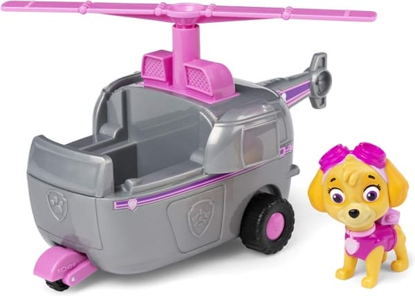 PAW Patrol PAW VHC BscV LwPrcSkye UPCX GML, Helikopter, Paw Patrol, 3 År, Grå, Rosa