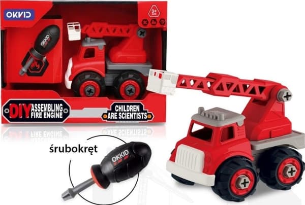 Askato Fire Department with a ladder to turn 113173