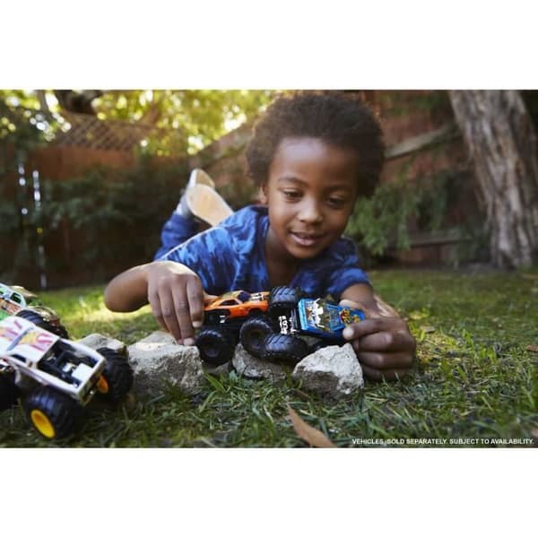 Hot Wheels - Monster med två rivningar med två rivningar - Småbilar - 3 år och mer
