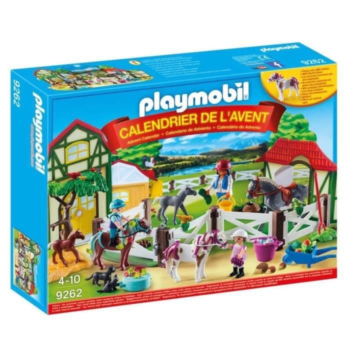 PLAYMOBIL 9262 - Adventskalender - Ridecentret