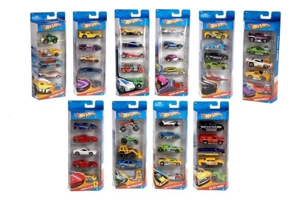 Hot Wheels 5-pack
