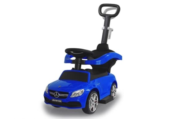 Jamara Mercedes-Benz AMG C63, 6 månad (er), 4 hjul, Batterier krävs, Blå, 4,5 kg