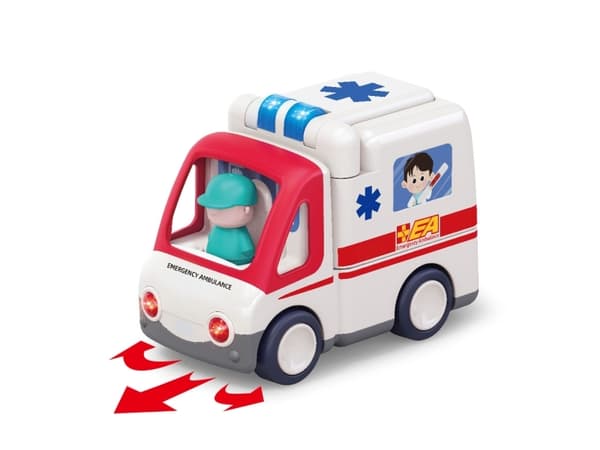 Kinder and Kids Ambulance with light, music and movement