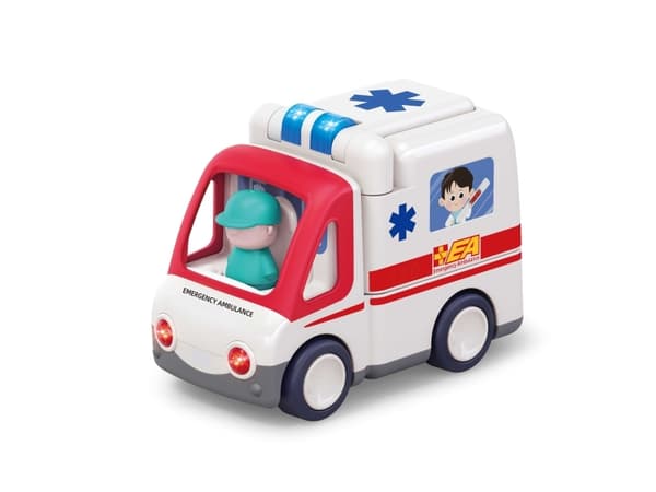 Kinder and Kids Ambulance with light, music and movement