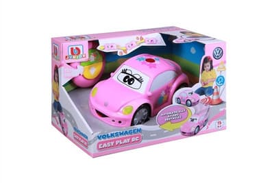 BB Junior Volkswagen Easy Play RC Pink Radiostyrd bil