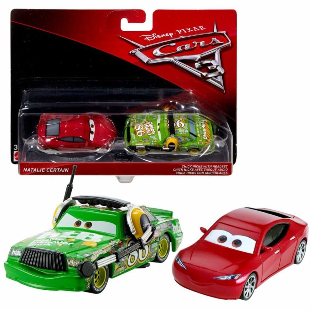 Disney Cars Natalie Certain & Chick Hicks headset