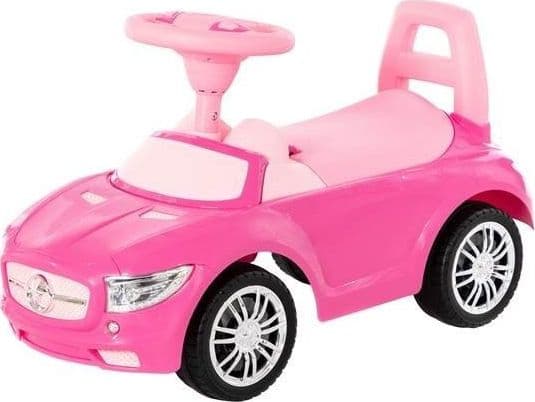 Wader Ride-on bil "SuperCar" rosa