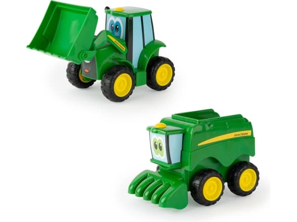 Tomy John Deere B47193, Kjøretøysett, Inne/Ute, 1,5 år, Plast, Grønn, Gult