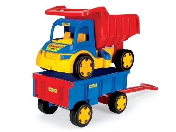 Wader Tipper med henger 107 cm Gigant Truck