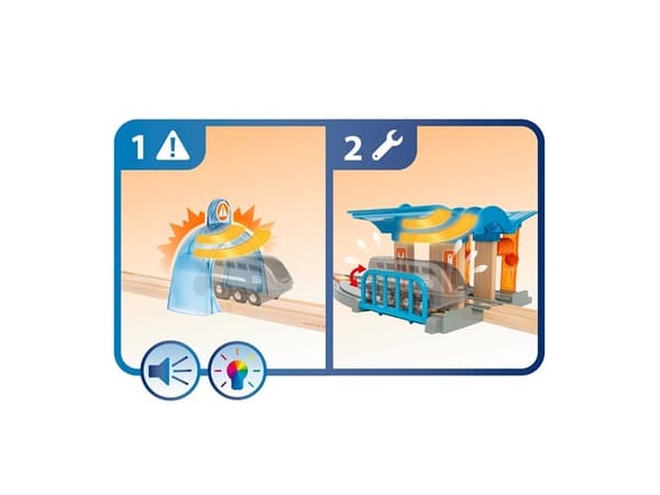 BRIO World 33975 Smart Tech Sound Togservicestation