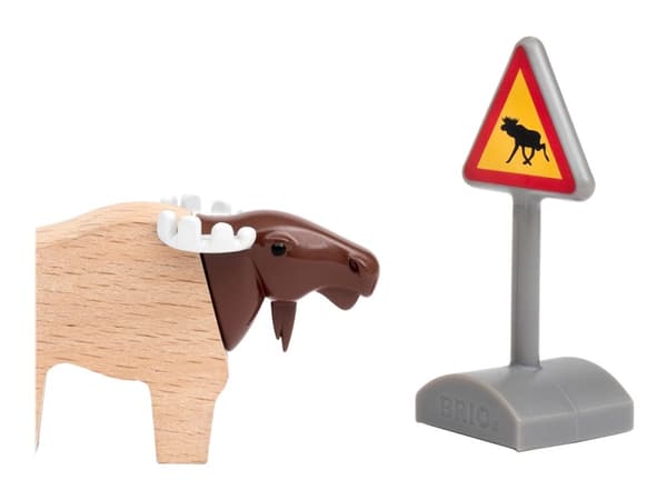 BRIO 33988 Sett med nordiske dyr
