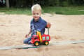 Miniatyrbilde 3 av 5: Lena 04355, Truck, Fire truck, 3 år, Plast, Sort, Grå, Rød, Gult