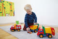 Miniatyrbilde 5 av 5: Lena 04355, Truck, Fire truck, 3 år, Plast, Sort, Grå, Rød, Gult