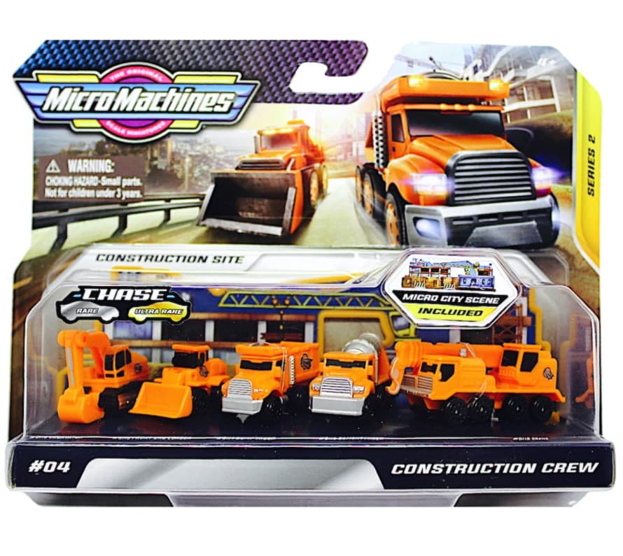 Micro Machines World Pack Construction Crew