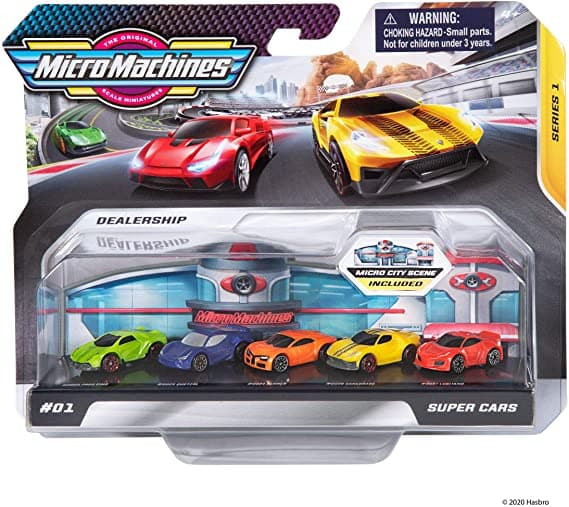 Micro Machines World Pack Super Cars #1