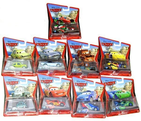 Mattel CARS 2 Samochodziki 7 cm - W1938
