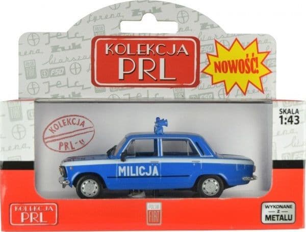 Daffi-kjøretøy fra den polske folkerepublikken Fiat 125P Milicja