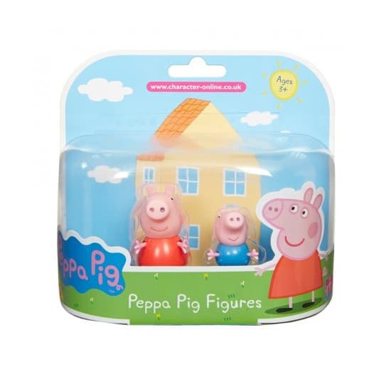Maki figurer Peppa Pig Greta Gris Twin 2-Pack Greta & George blå