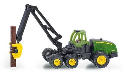 SIKU 1652 JD Traktor leśny