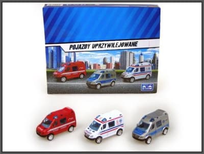 Auto mini van uprzywilejowany 8cm.p12 HIPO, cena za 1szt.