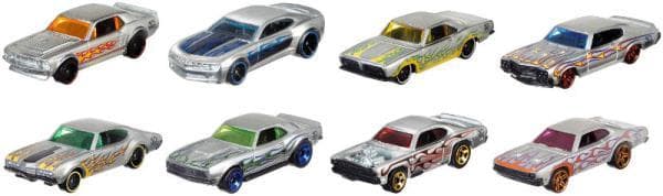 PROMO-car Hot Wheels 50th Anniversary FRN23 MIX p36 MATTEL, price for 1 pc.