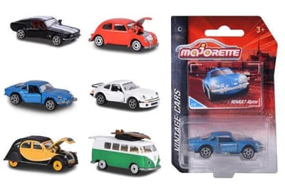 MAJORETTE Vintage 6wz blister, cena za 1szt.