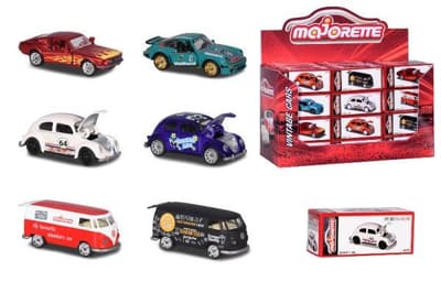 MAJORETTE Vintage Collectors Box 6 wzorów mix p.36 cena za 1 sztukę