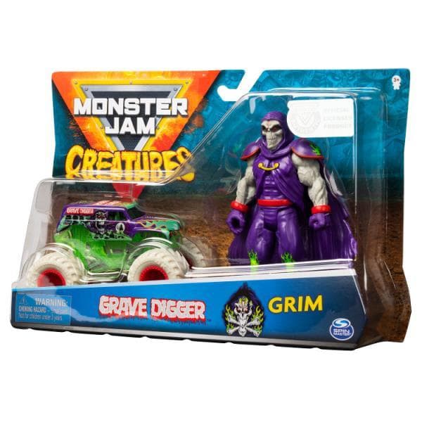 Monster Jam 1:64 vehicle with a figure of 6,055,108 p3 Spin Master