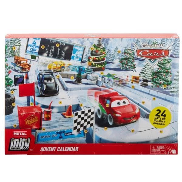 Cars Mikroauta Kalendarz Adwentowy GPG11 MATTEL